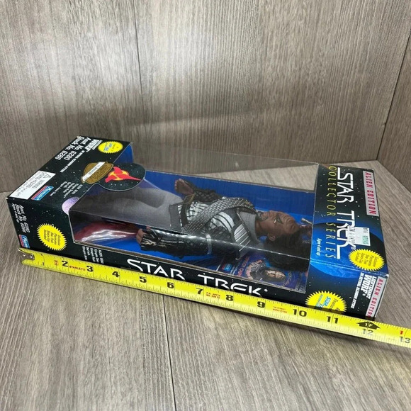 Star Trek Collector Series Lieutenant Worf Alien Edition- Playmates Toys - Picture 8 of 8